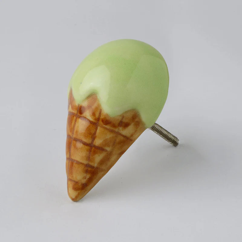 Special Combo Offer: Pack of 3 Ice Cream Ceramic Knobs