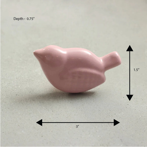 Birdie Ceramic Knob – Stylish Cupboard & Drawer Handle for Kids’ Room