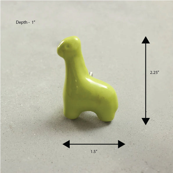 Giffy Giraffe Ceramic Knob – Stylish Cupboard & Drawer Handle for Kids’ Room