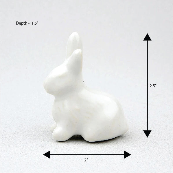 Bunny Rabbit Ceramic Knob – Stylish Cupboard & Drawer Handle for Kids’ Room