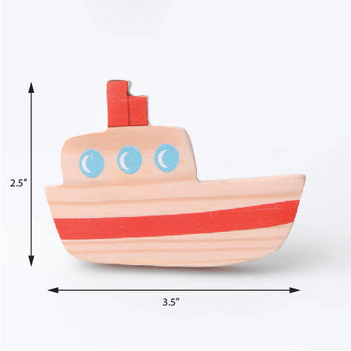 Ship Pinewood / Drawer Knob – Handcrafted Kids Room Hardware | Pinch of Pretty