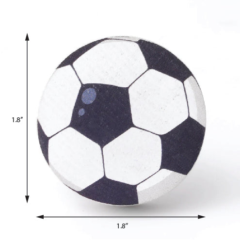 Football Pinewood / Drawer Knob – Handcrafted Kids Room Hardware | Pinch of Pretty