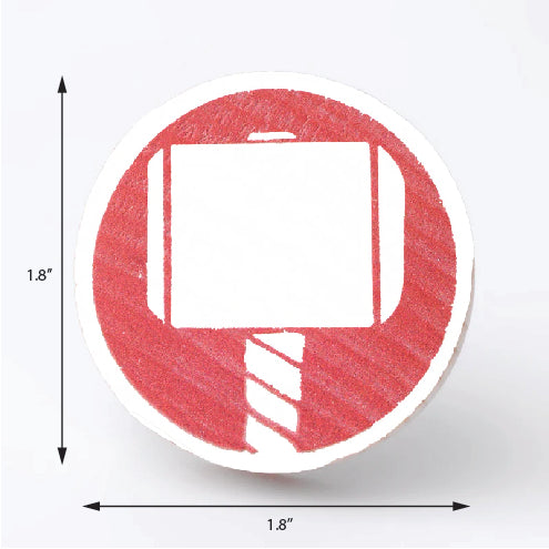 Thor Wooden / Drawer Knob – Handcrafted Kids Room Hardware | Pinch of Pretty