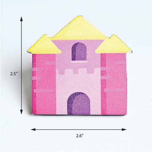 Castle Wooden / Drawer Knob – Handcrafted Kids Room Hardware | Pinch of Pretty