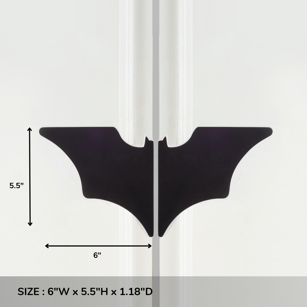 Batman Wooden Cupboard Handle / Drawer – Handcrafted Kids Room Hardware | Pinch of Pretty
