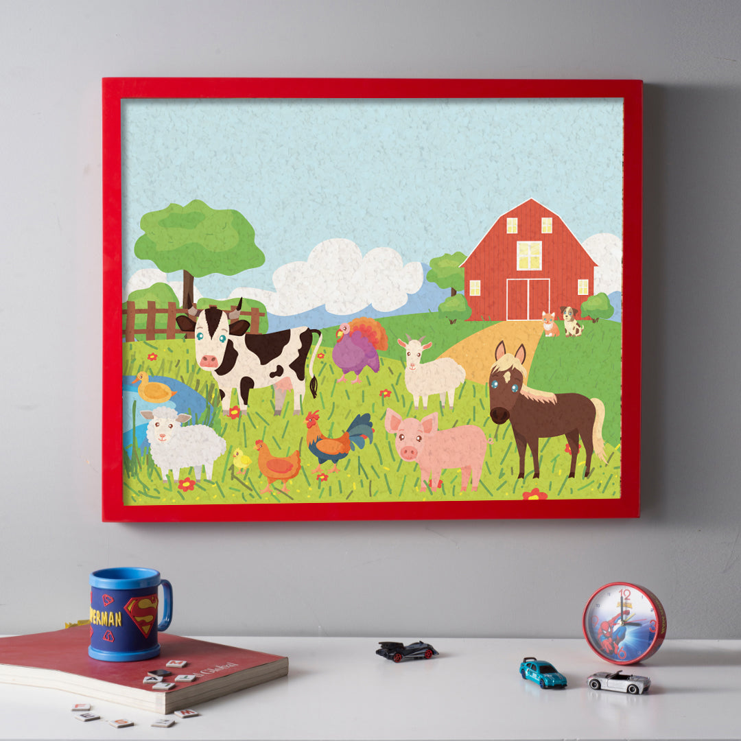 FARM ANIMALS PINBOARD