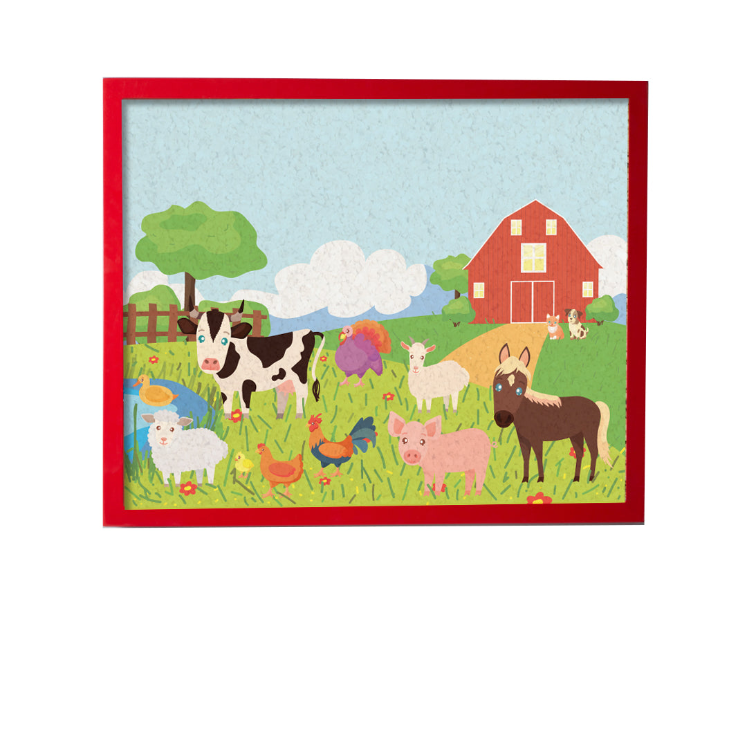 FARM ANIMALS PINBOARD