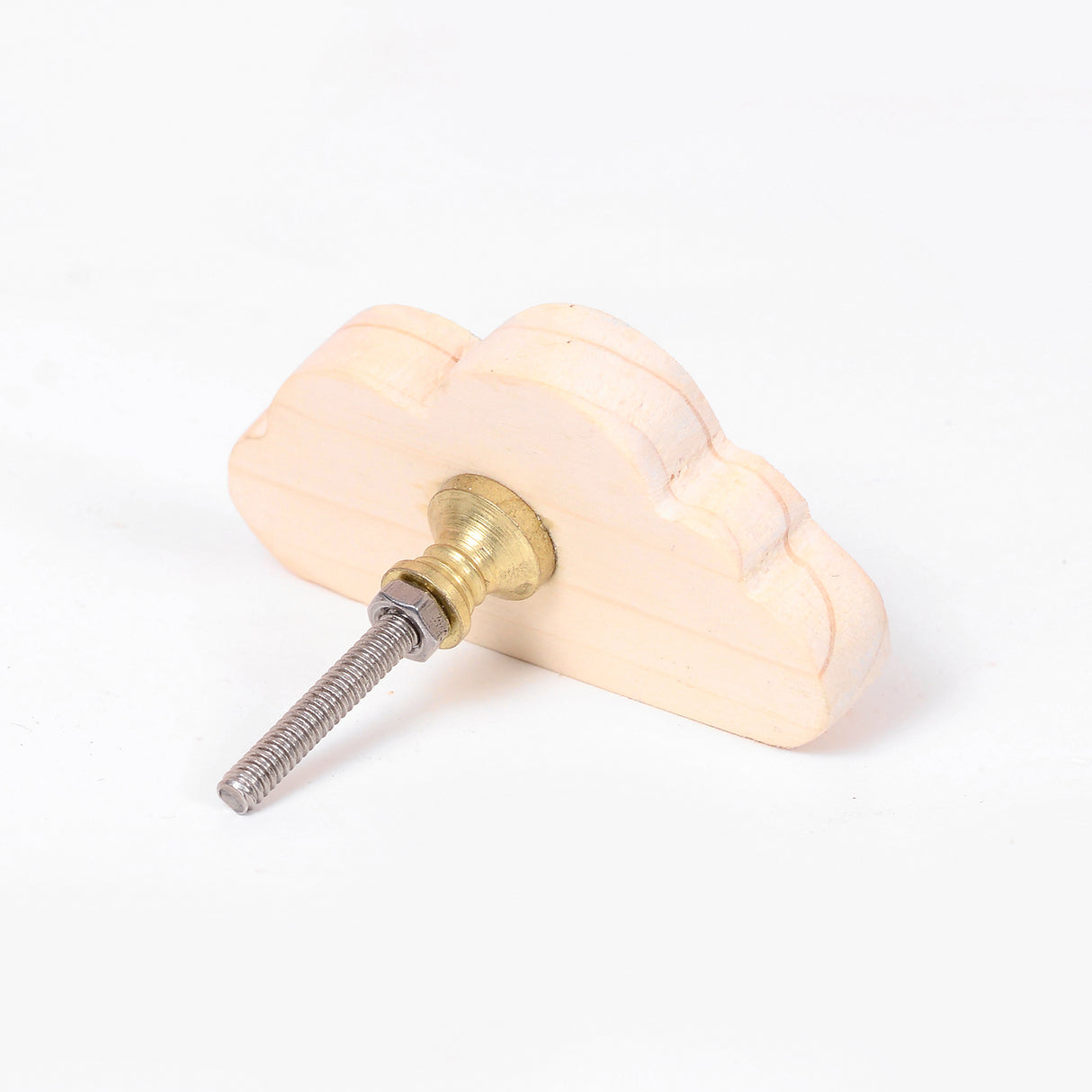 Pink Cloud Wooden / Drawer knob – Handcrafted Kids Room Hardware | Pinch of Pretty