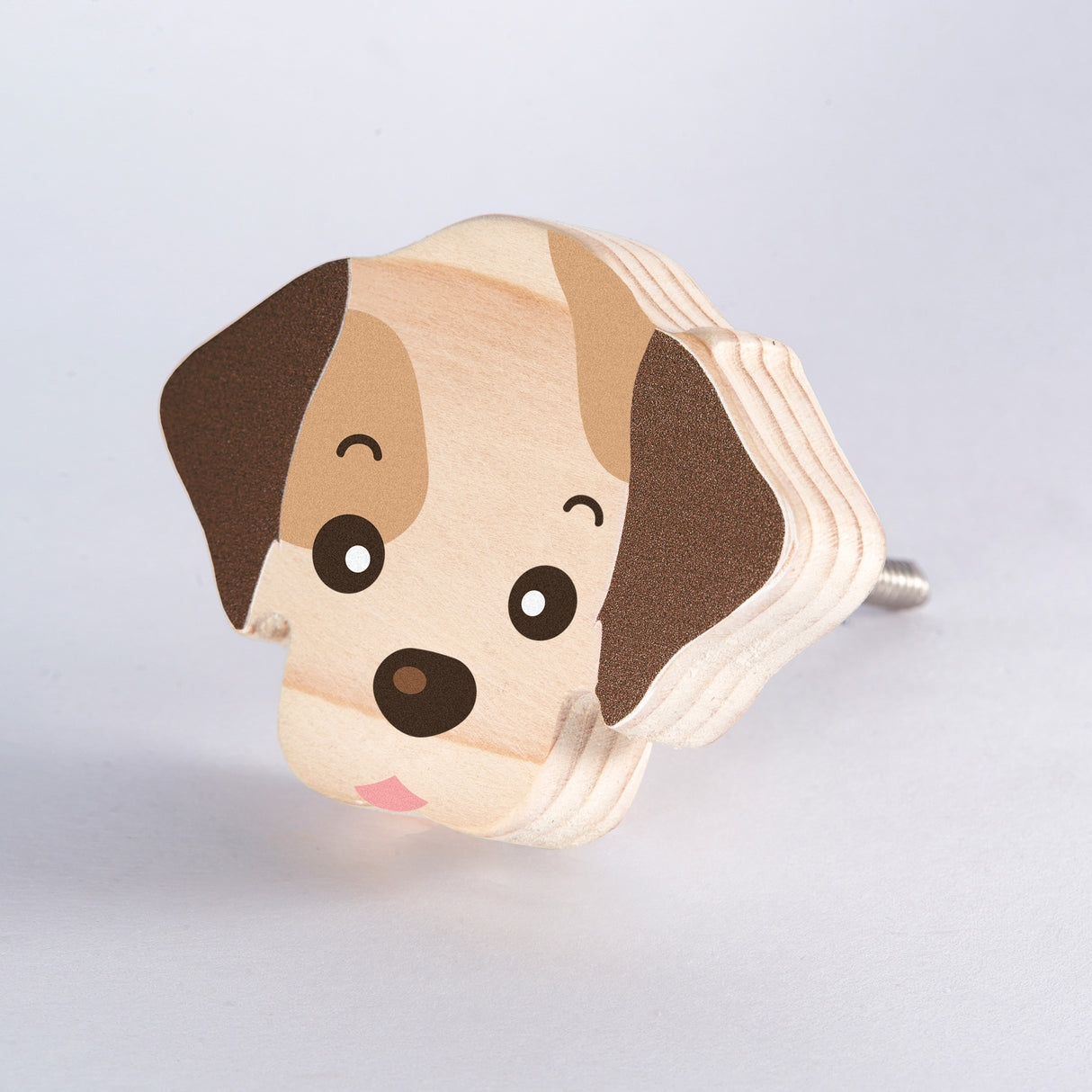 Dog Wooden / Drawer Knob – Handcrafted Kids Room Hardware | Pinch of Pretty