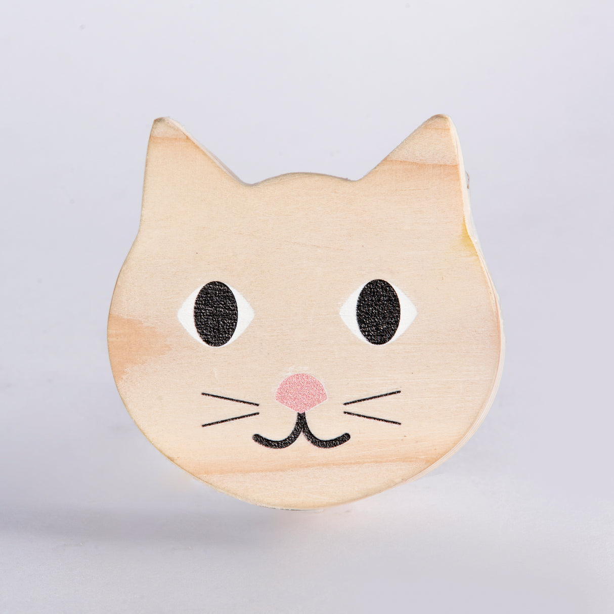 Cat Wooden / Drawer Knob – Handcrafted Kids Room Hardware | Pinch of Pretty