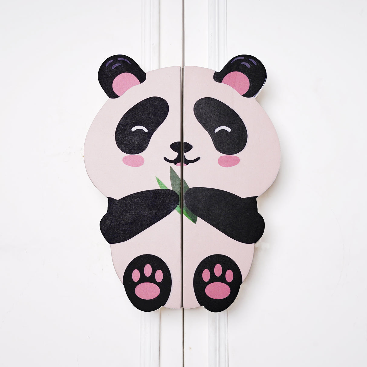 Panda Wooden Cupboard Handle / Drawer – Handcrafted Kids Room Hardware | Pinch of Pretty