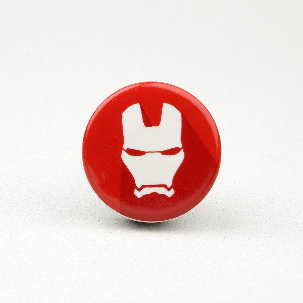 Iron Man Ceramic Knob – Stylish Cupboard & Drawer Handle for Kids’ Room