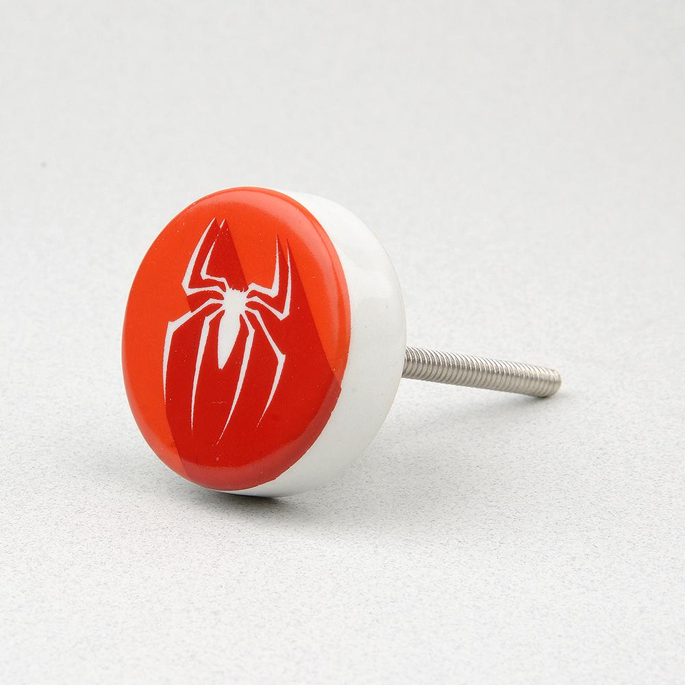 Spiderman Ceramic Knob – Stylish Cupboard & Drawer Handle for Kids’ Room