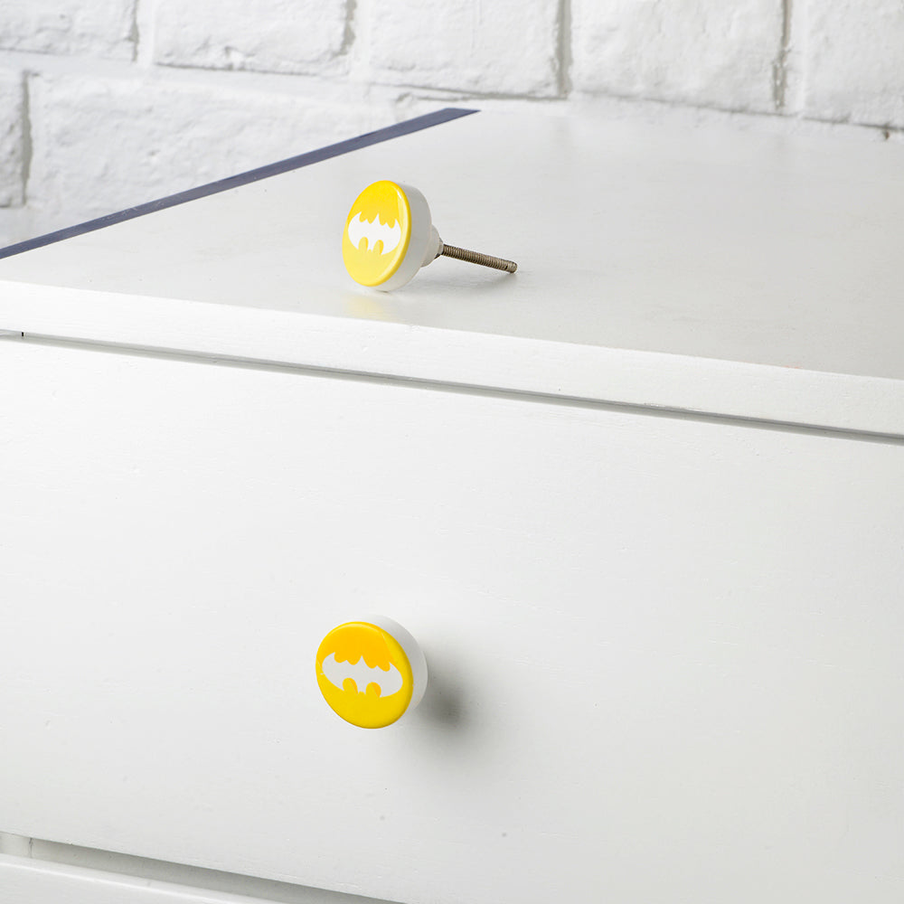 Batman Ceramic Knob – Stylish Cupboard & Drawer Handle for Kids’ Room