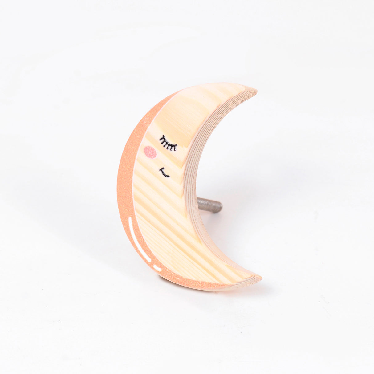 Moon Wooden / Drawer Knob – Handcrafted Kids Room Hardware | Pinch of Pretty