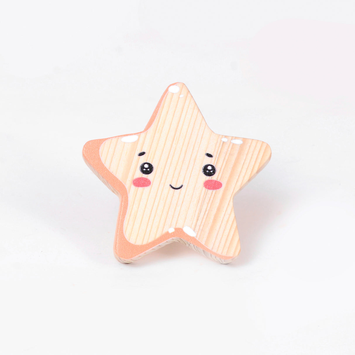 Star Wooden / Drawer Knob – Handcrafted Kids Room Hardware | Pinch of Pretty