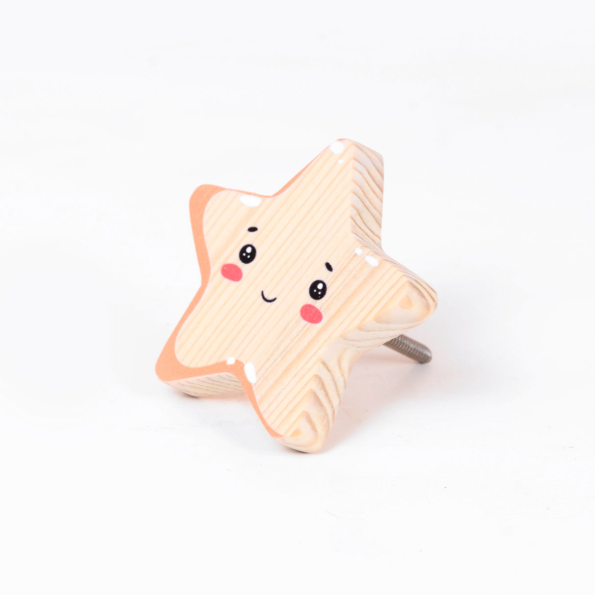 Star Wooden / Drawer Knob – Handcrafted Kids Room Hardware | Pinch of Pretty
