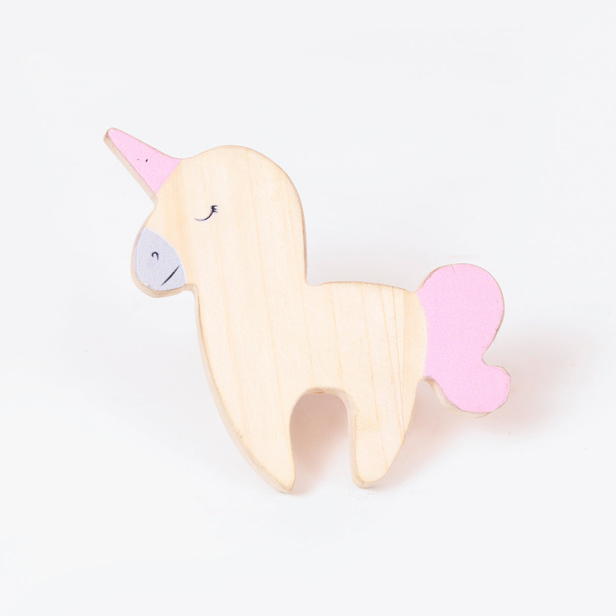 Unicorn Wooden / Drawer Knob – Handcrafted Kids Room Hardware | Pinch of Pretty