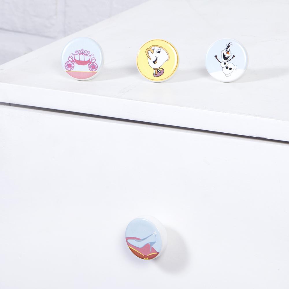 Princess Shoe Ceramic Knob – Stylish Cupboard & Drawer Handle for Kids’ Room