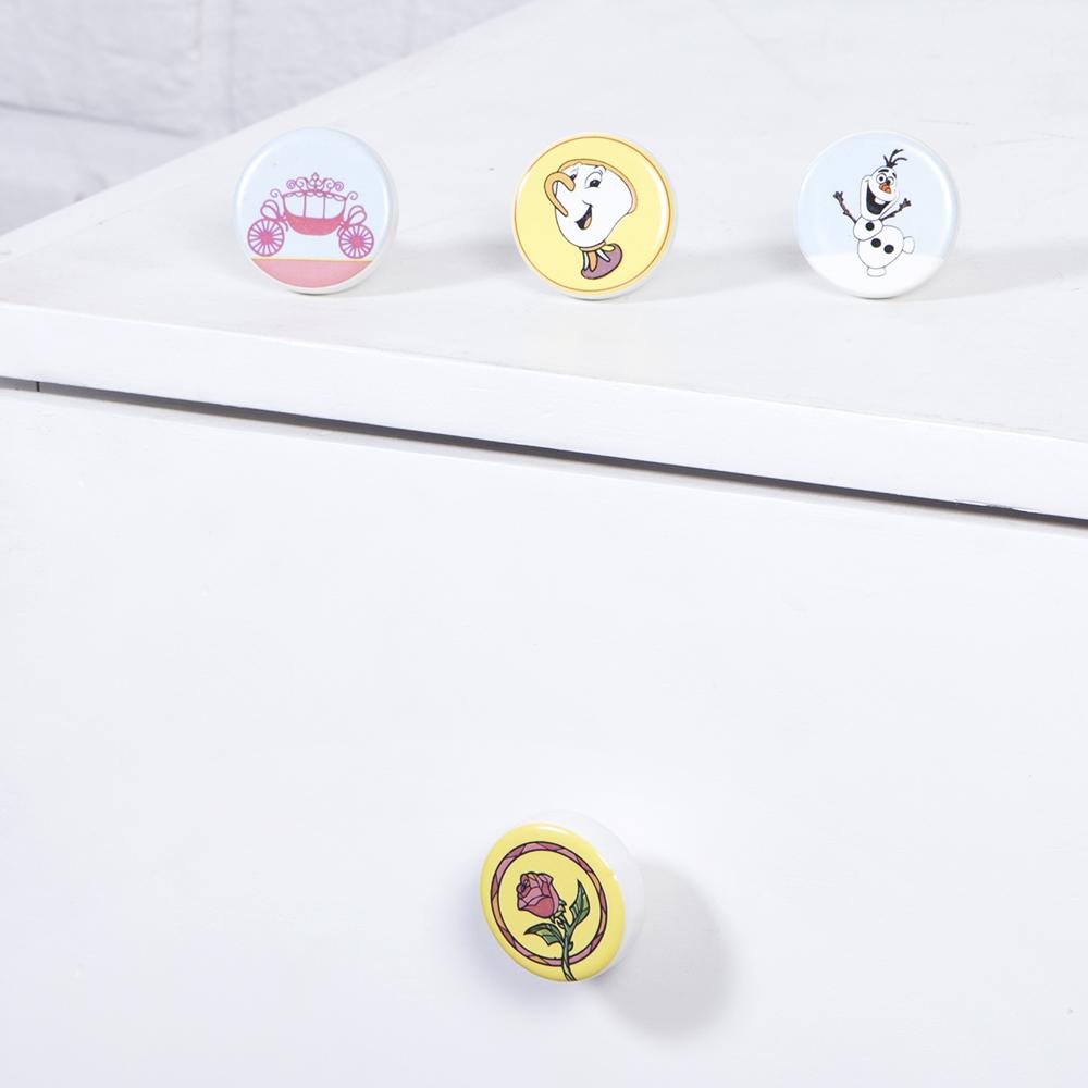 Rose Knob Ceramic Knob – Stylish Cupboard & Drawer Handle for Kids’ Room