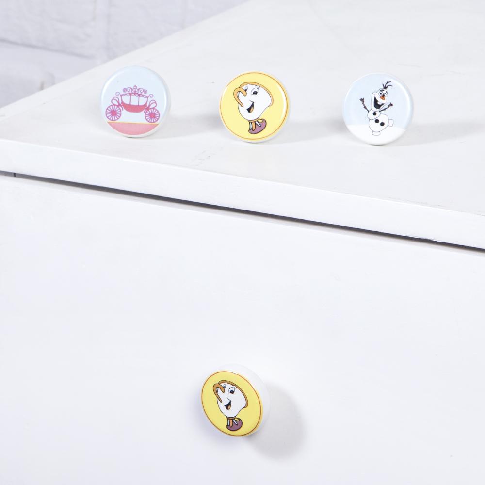 Mr. Cup Knob Ceramic Knob – Stylish Cupboard & Drawer Handle for Kids’ Room