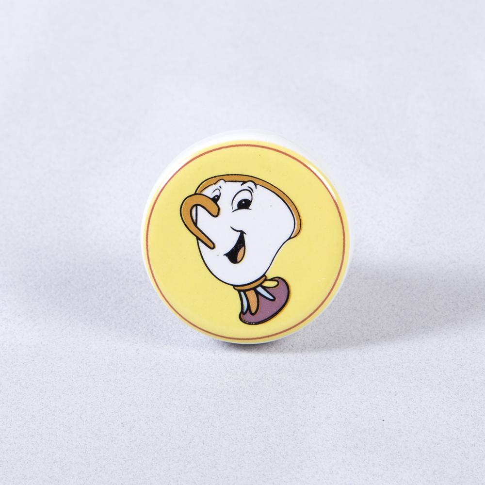 Mr. Cup Knob Ceramic Knob – Stylish Cupboard & Drawer Handle for Kids’ Room