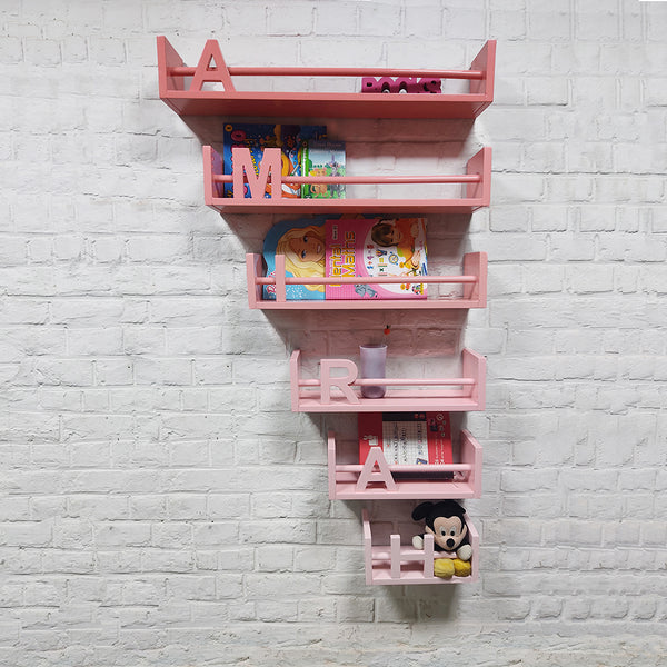 Custom Name Shelves Personalized Magic for Kids' Rooms Pinch of Pretty