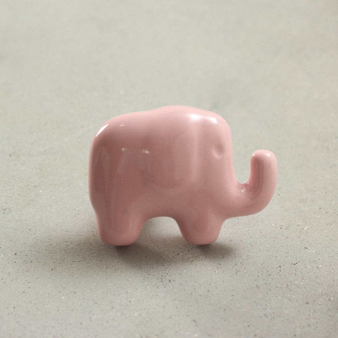 Jumbo Elephant Ceramic Knob – Stylish Cupboard & Drawer Handle for Kids’ Room)