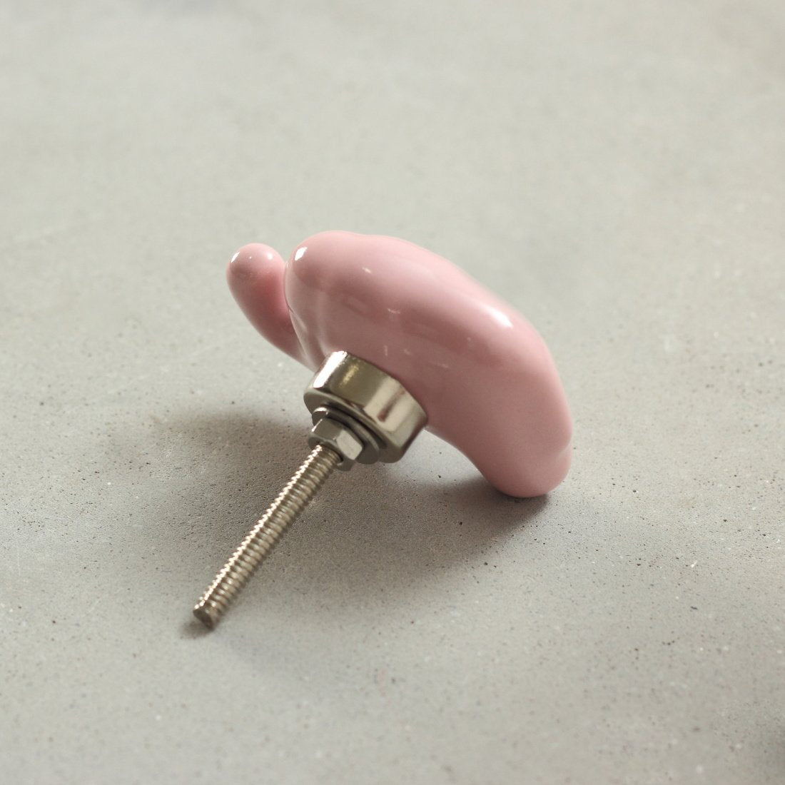 Jumbo Elephant Ceramic Knob – Stylish Cupboard & Drawer Handle for Kids’ Room)