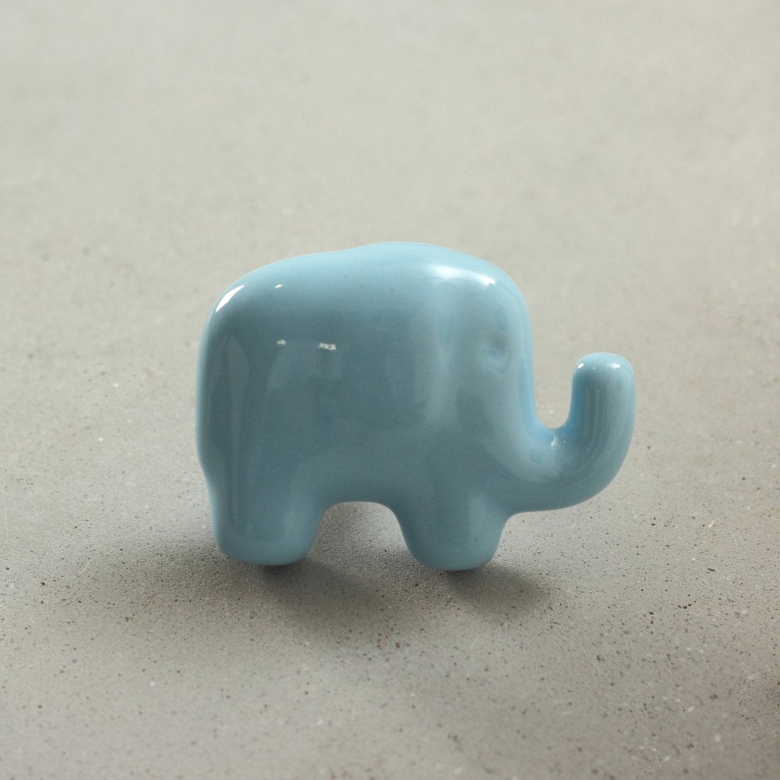 Jumbo Elephant Ceramic Knob – Stylish Cupboard & Drawer Handle for Kids’ Room)