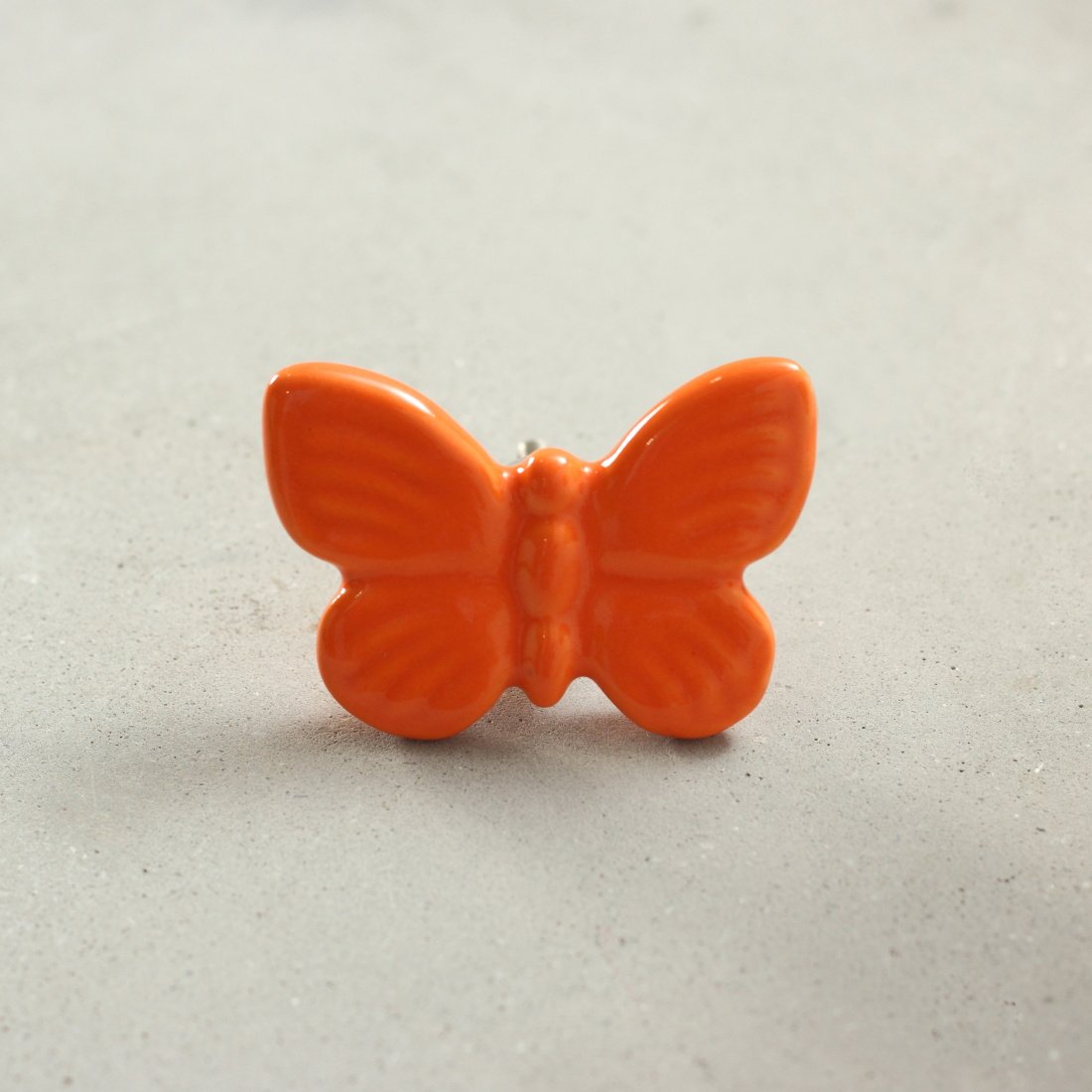 Fly High Butterfly Ceramic Knob – Stylish Cupboard & Drawer Handle for Kids’ Room