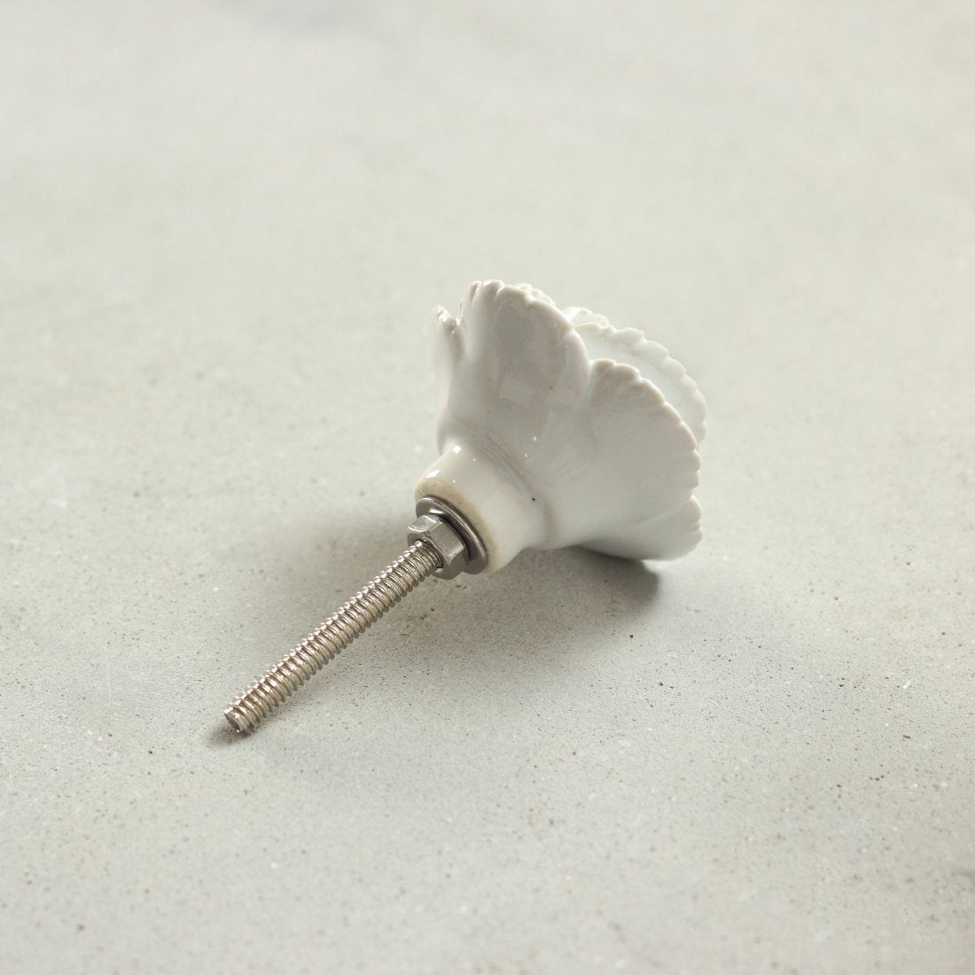 Blossom Flower Ceramic Knob – Stylish Cupboard & Drawer Handle for Kids’ Room