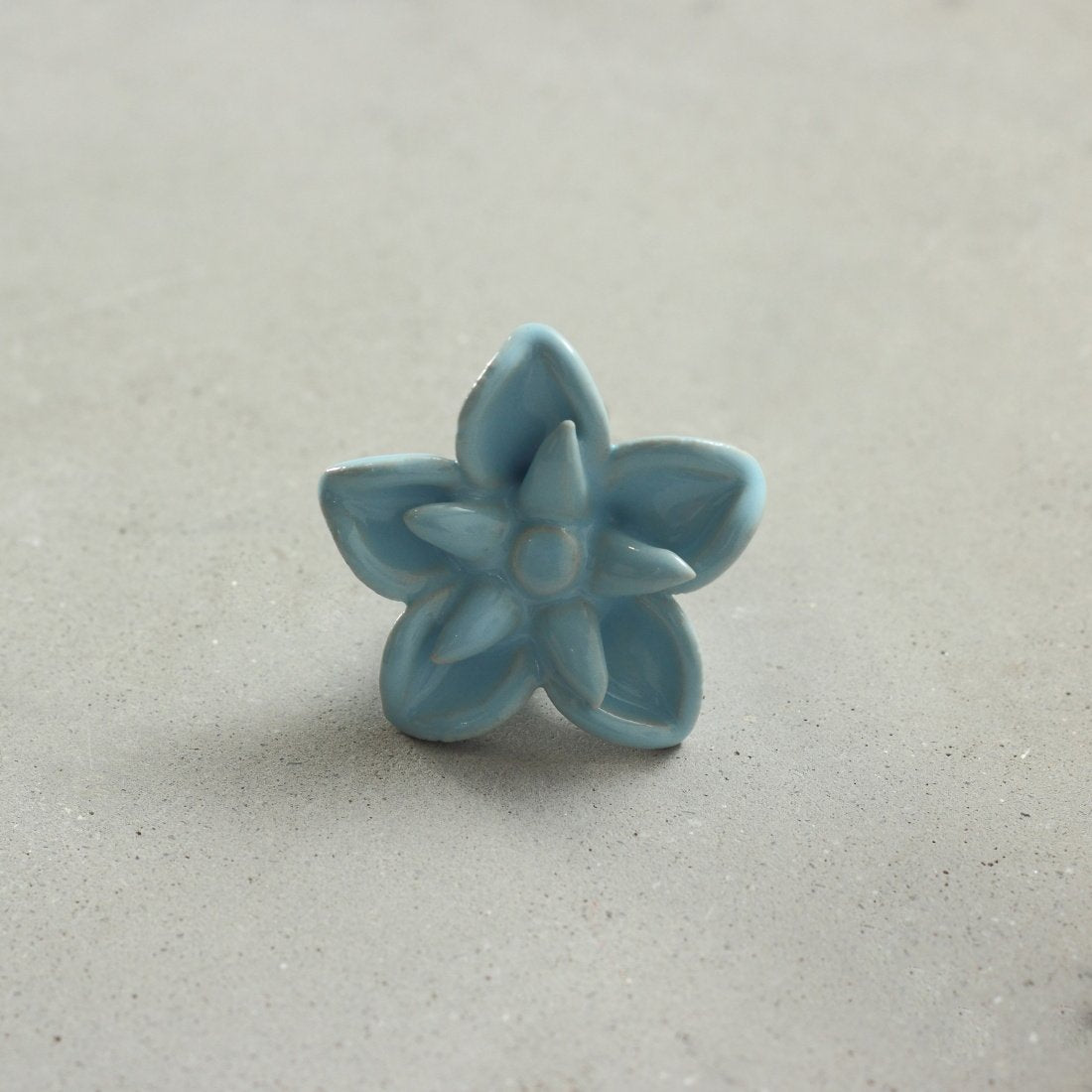 Cherry Blossom Flower Ceramic Knob – Stylish Cupboard & Drawer Handle for Kids’ Room