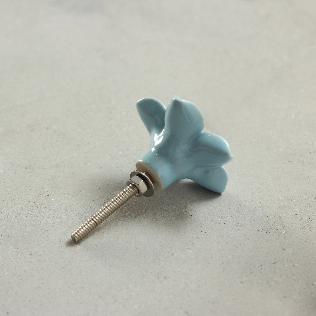 Cherry Blossom Flower Ceramic Knob – Stylish Cupboard & Drawer Handle for Kids’ Room