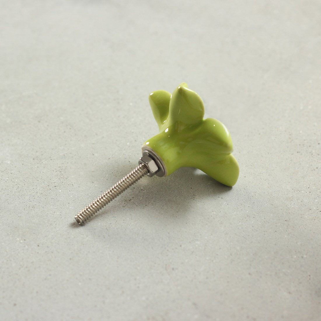 Cherry Blossom Flower Ceramic Knob – Stylish Cupboard & Drawer Handle for Kids’ Room