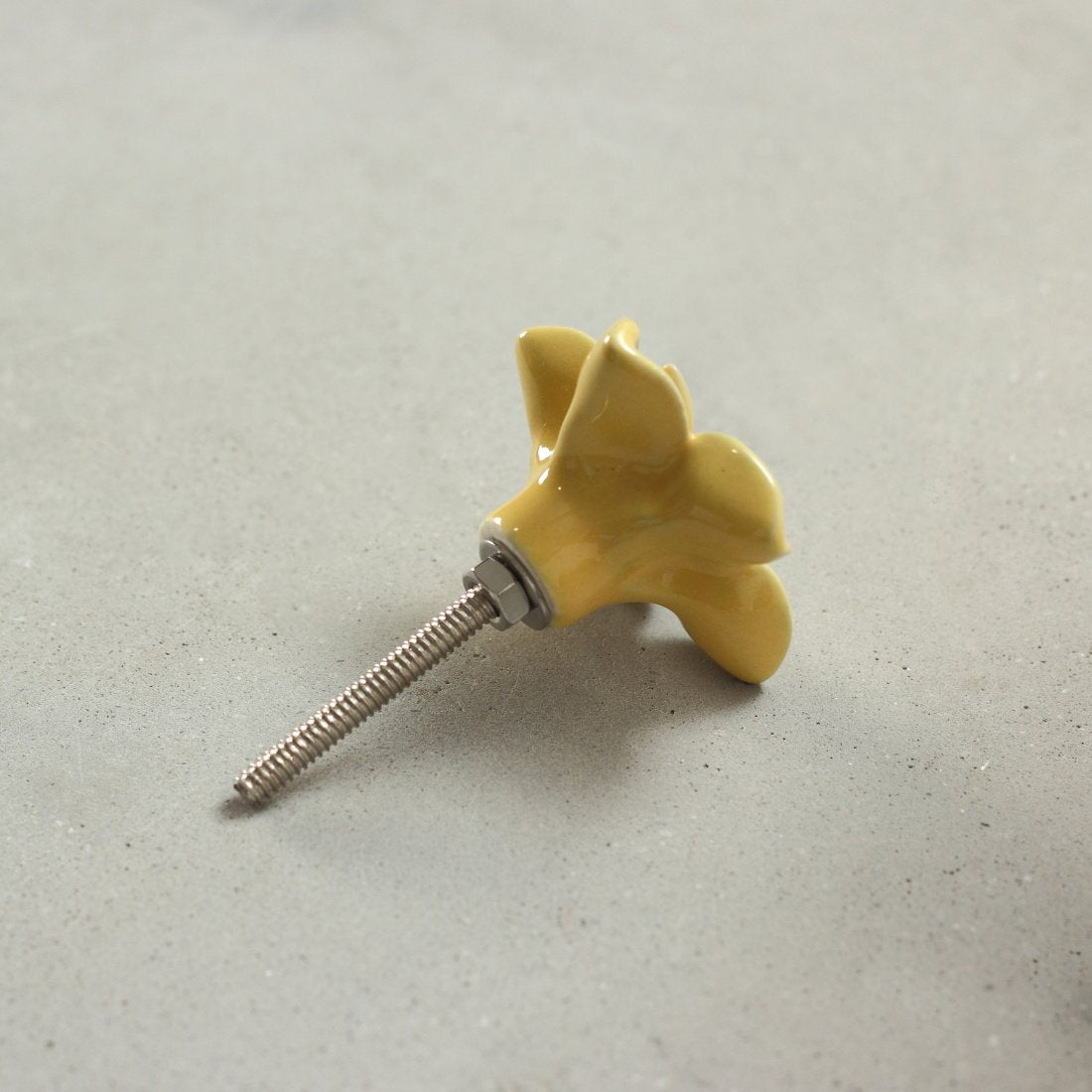 Cherry Blossom Flower Ceramic Knob – Stylish Cupboard & Drawer Handle for Kids’ Room