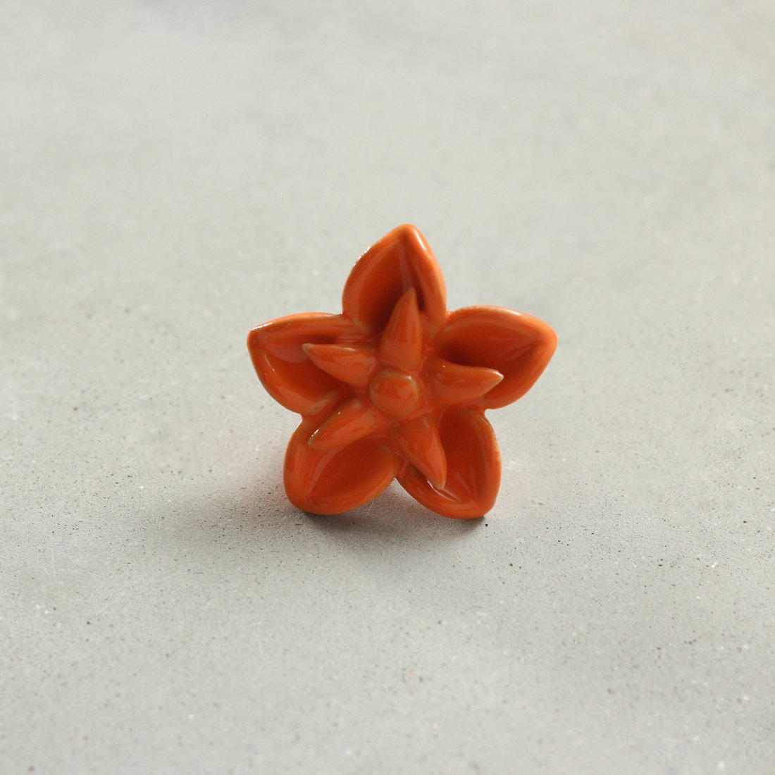 Cherry Blossom Flower Ceramic Knob – Stylish Cupboard & Drawer Handle for Kids’ Room