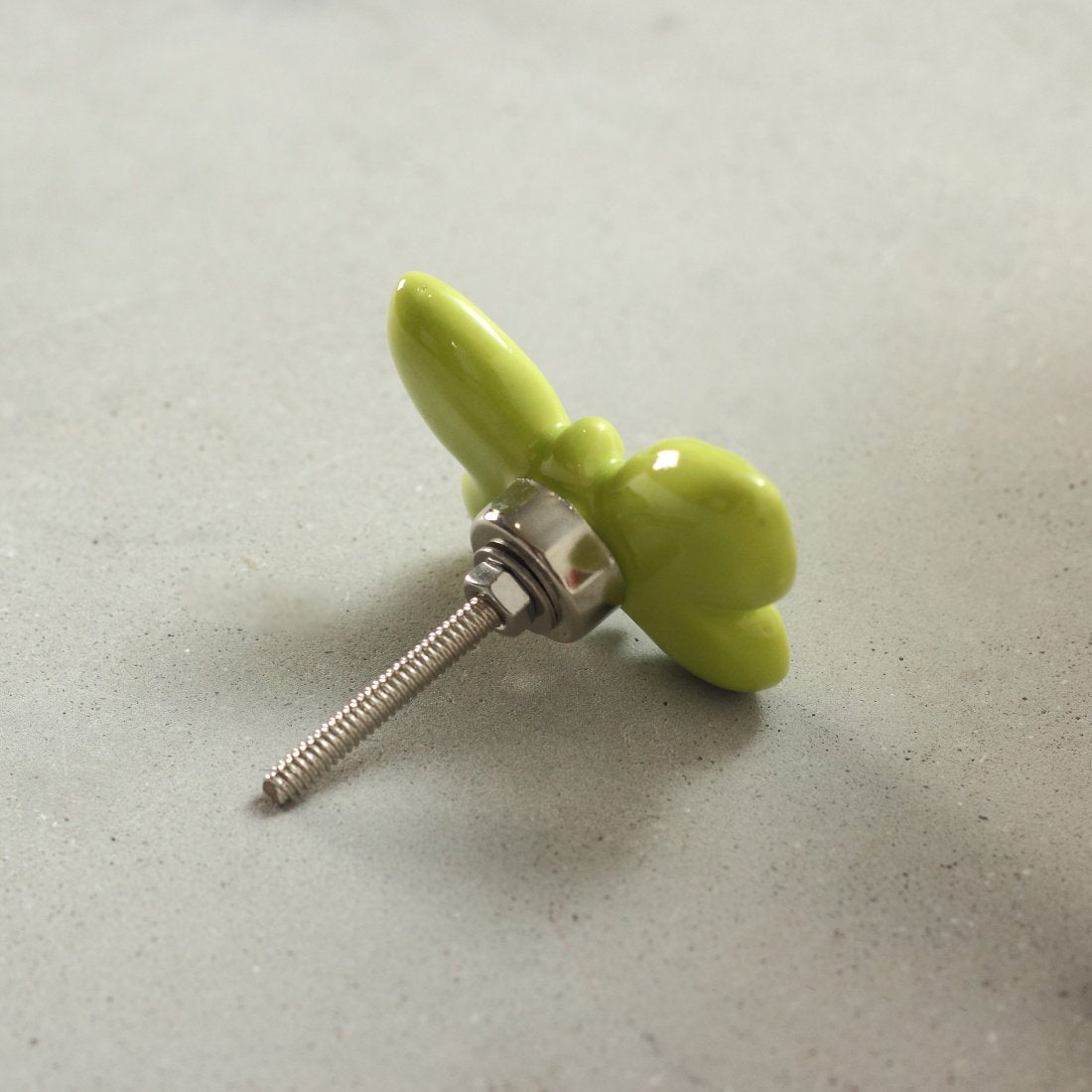 Fly High Butterfly Ceramic Knob – Stylish Cupboard & Drawer Handle for Kids’ Room