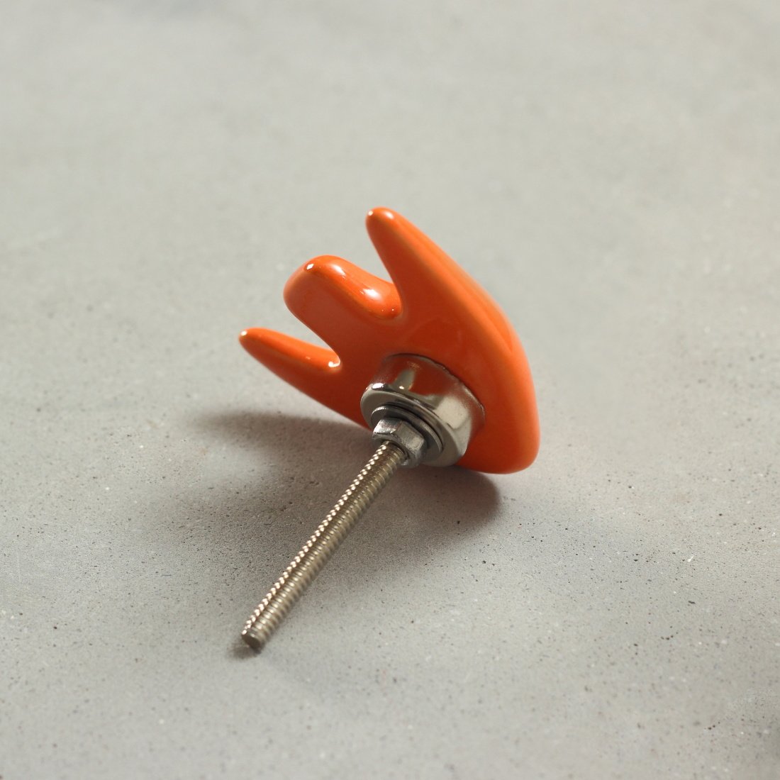 Goldy Fish Ceramic Knob – Stylish Cupboard & Drawer Handle for Kids’ Room