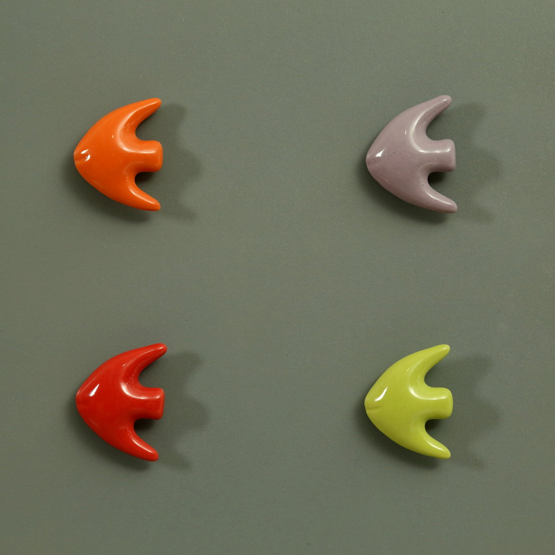 Goldy Fish Ceramic Knob – Stylish Cupboard & Drawer Handle for Kids’ Room