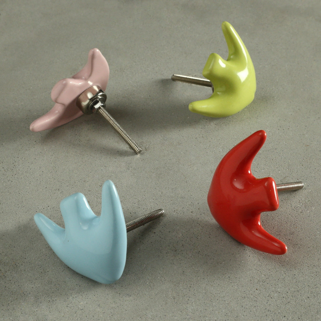 Goldy Fish Ceramic Knob – Stylish Cupboard & Drawer Handle for Kids’ Room