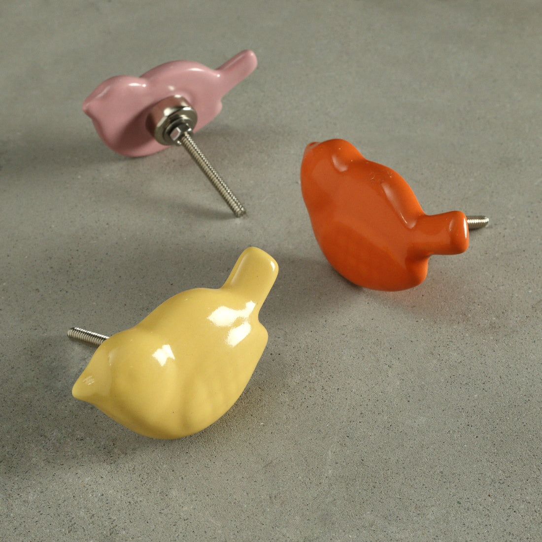 Birdie Ceramic Knob – Stylish Cupboard & Drawer Handle for Kids’ Room