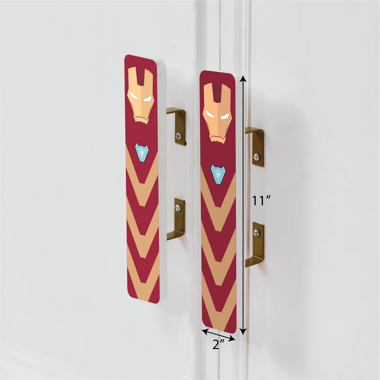 Ironman Wooden Cupboard Handle / Drawer – Handcrafted Kids Room Hardware | Pinch of Pretty