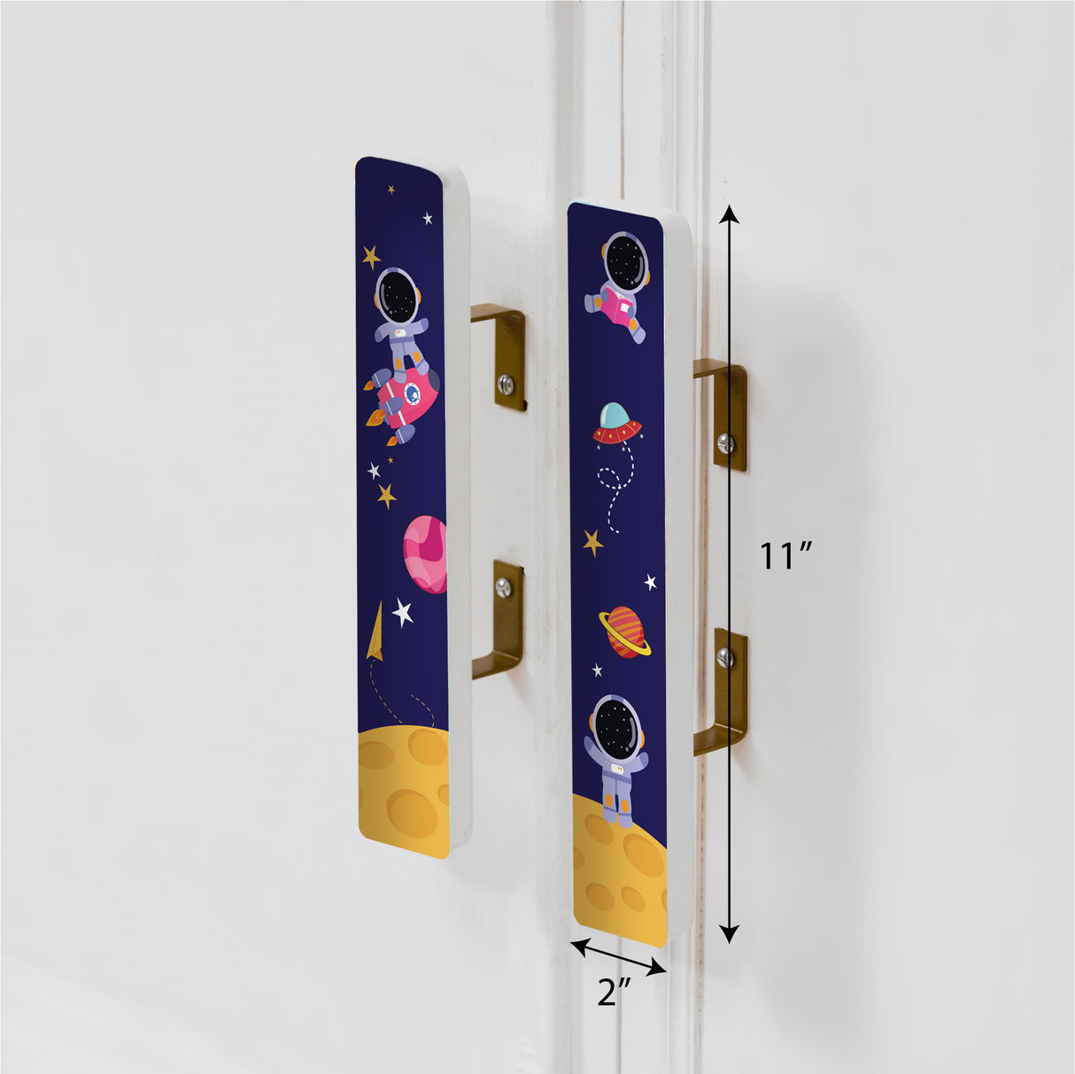 Space Love Wooden Cupboard Handle / Drawer – Handcrafted Kids Room Hardware | Pinch of Pretty