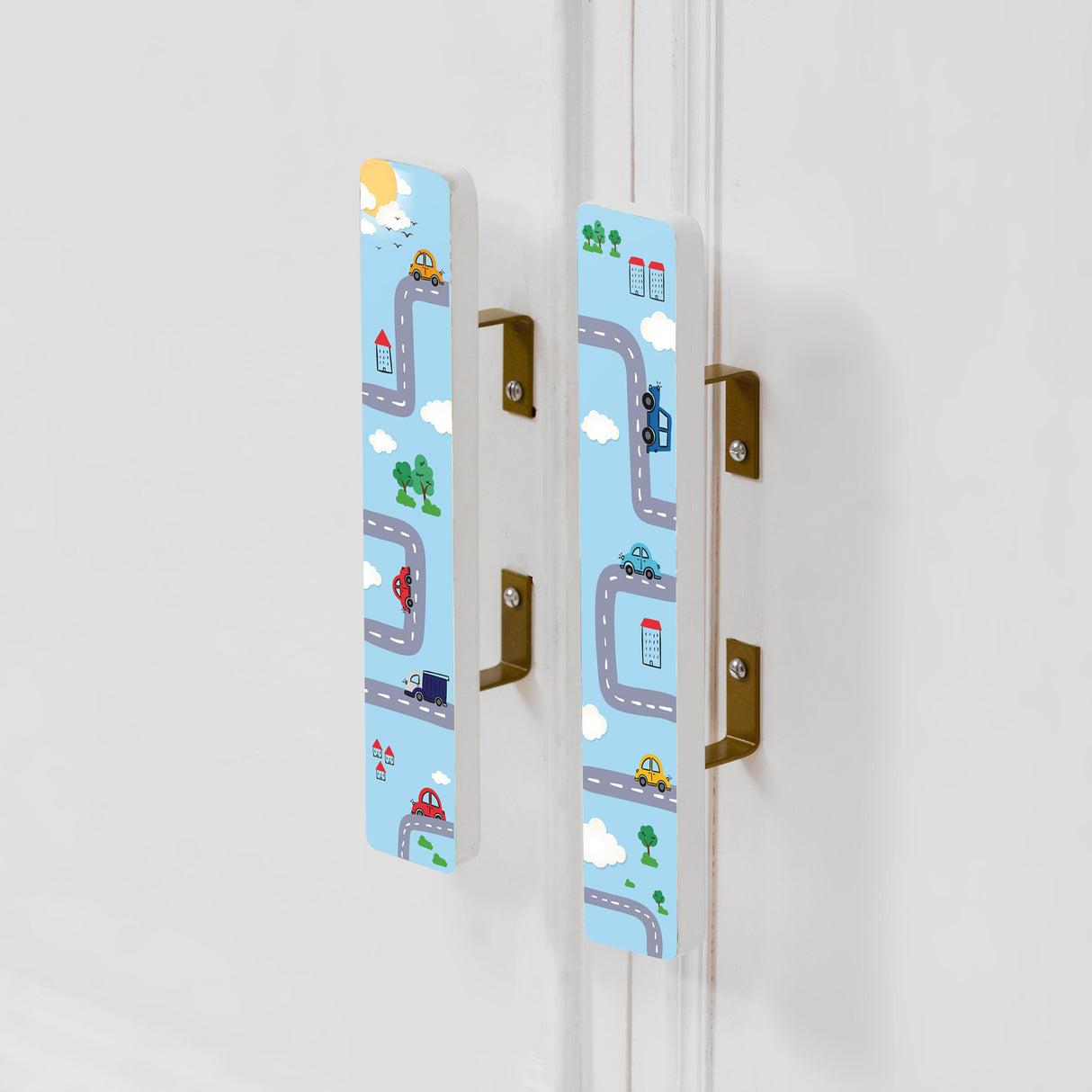 Racing Track Wooden Cupboard Handle / Drawer – Handcrafted Kids Room Hardware | Pinch of Pretty