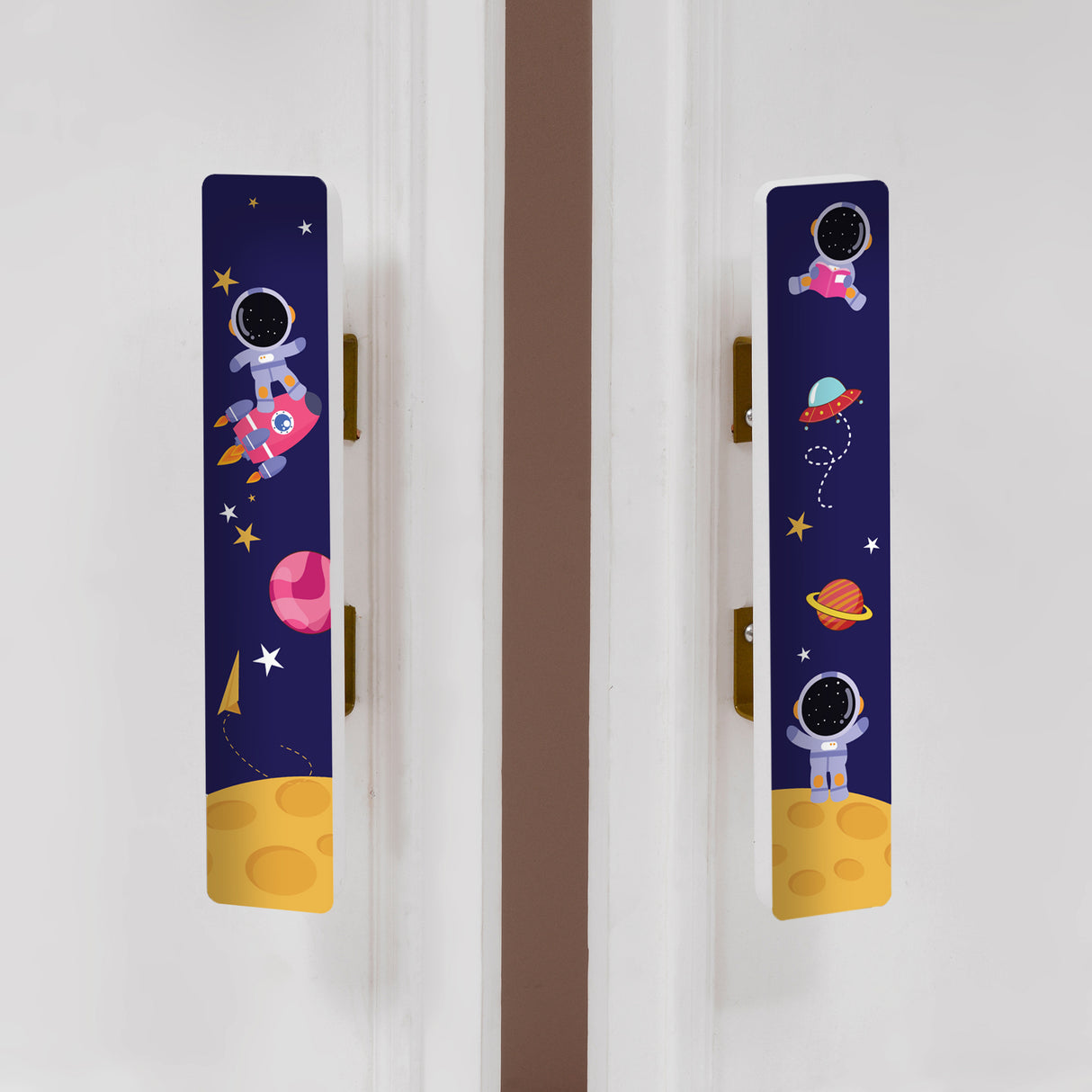 Space Love Wooden Cupboard Handle / Drawer – Handcrafted Kids Room Hardware | Pinch of Pretty