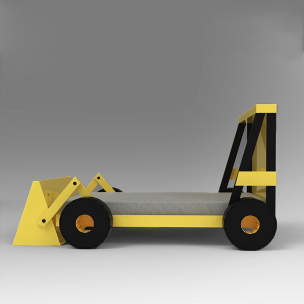 Shop Construction Truck Toddler Bed for Your Kids Rooms Pinch of Pretty