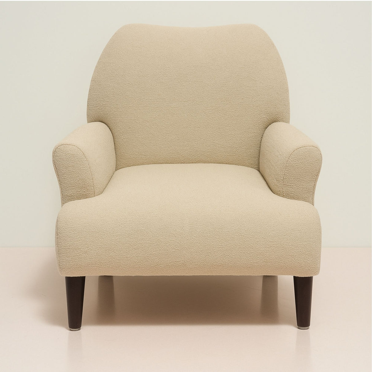 Contemporary Teddy Fabric Accent Chair | Pinch of Pretty