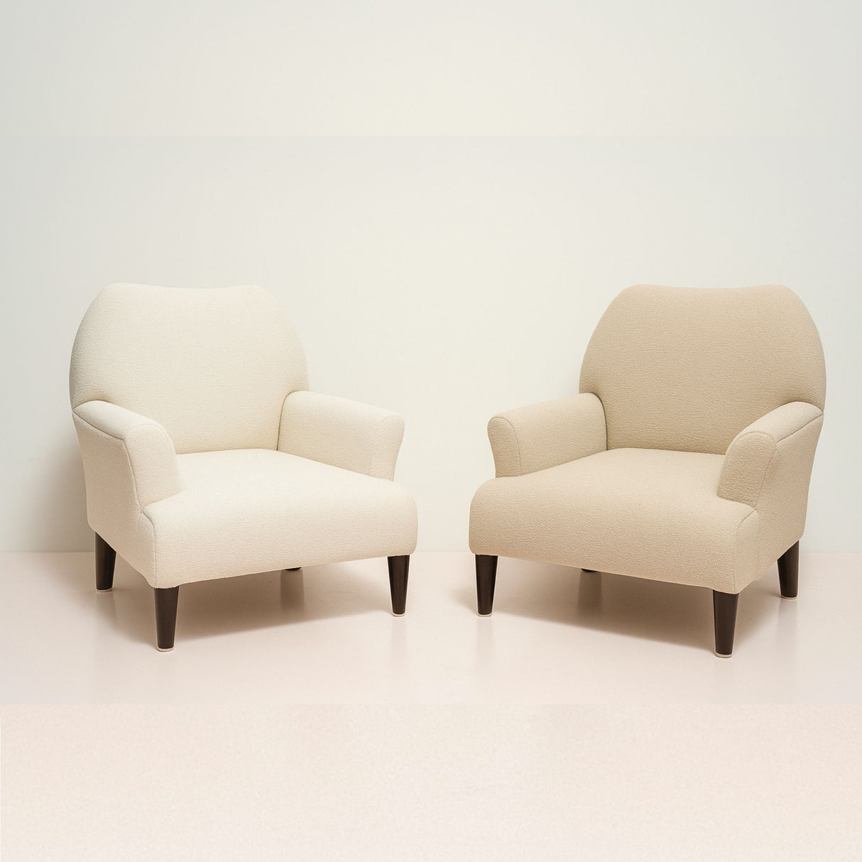 Contemporary Teddy Fabric Accent Chair | Pinch of Pretty