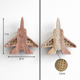 Fighter Jet Wood & Cane Handles